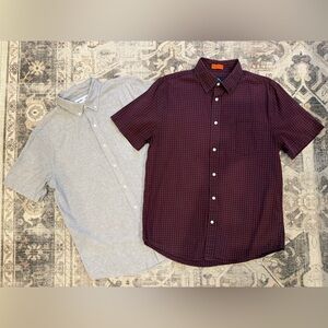 Men's Short Sleeve Button Down Shirt Bundle